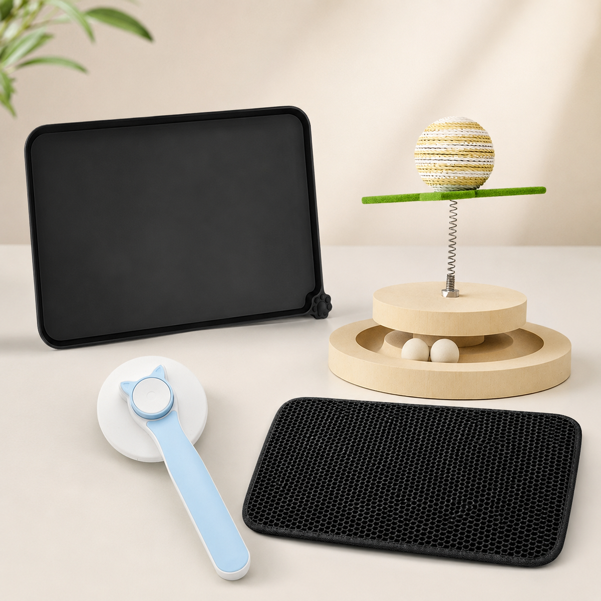 Flock & Fur Cat Home Essentials Kit